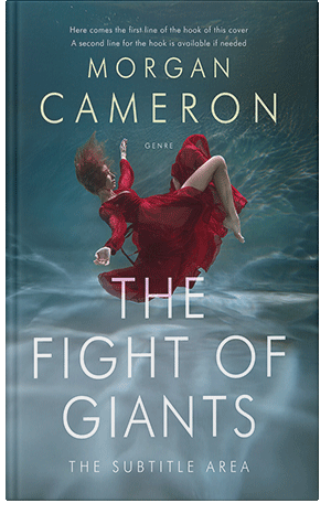 Pre Made Book Cover Pickled Bluewood