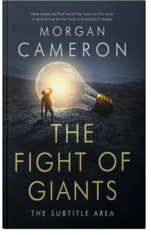 Front view of Premade Surreal Book Cover - Bunker