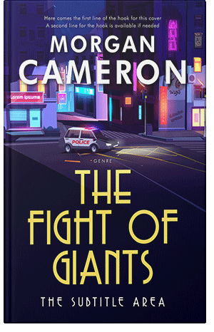 Pre Made Book Cover Violet