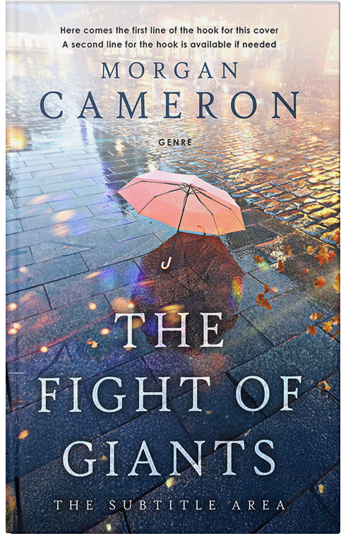 Front view of Pickled Bluewood #33063 - Premade Literary Fiction Book Cover