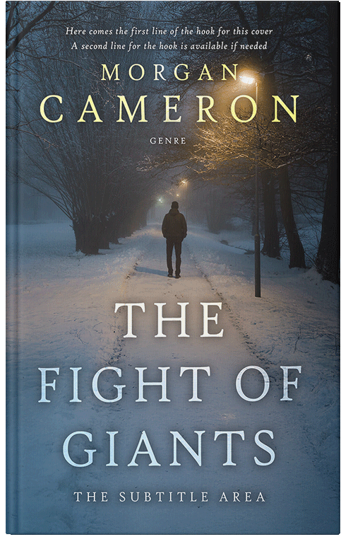 Front view of Premade Mystery & Thriller & Suspense Book Cover - Nevada