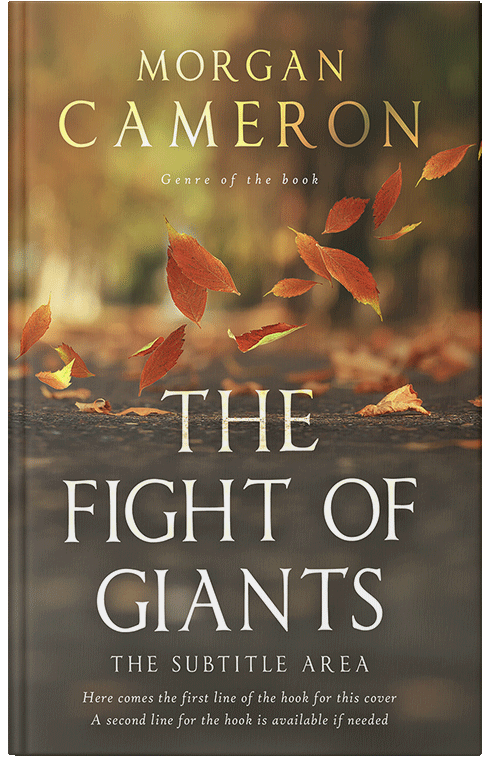 Front view of Premade Nature Book Cover - Judge Gray