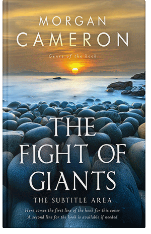 Pre Made Book Cover Tan