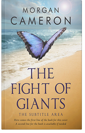 Pre Made Book Cover Foggy Gray