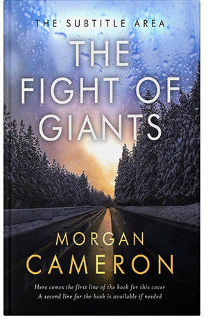 Pre Made Book Cover Timberwolf