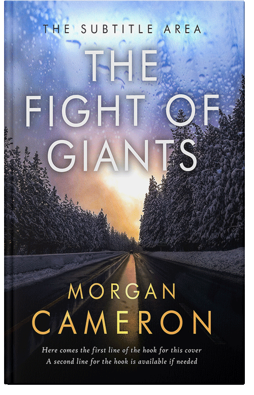 Front view of Timberwolf #33076 - Premade Mystery & Thriller & Suspense Book Cover