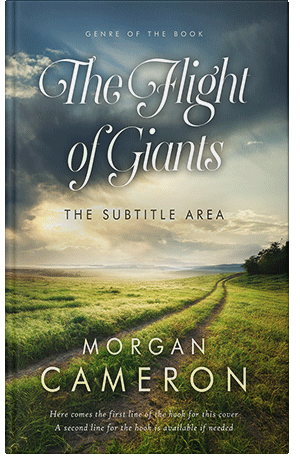 Pre Made Book Cover Lunar Green