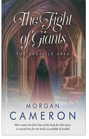 Pre Made Book Cover Woody Brown