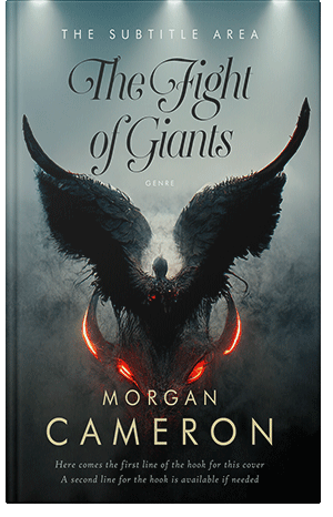 Pre Made Book Cover Outer Space