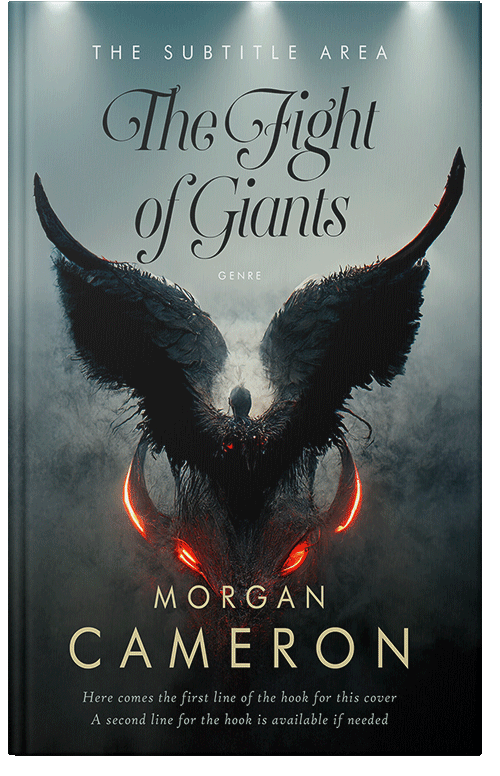 Front view of Outer Space #33086 - Premade Fantasy Book Cover