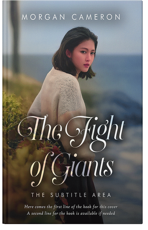 Front view of Premade Literary Fiction Book Cover - Armadillo