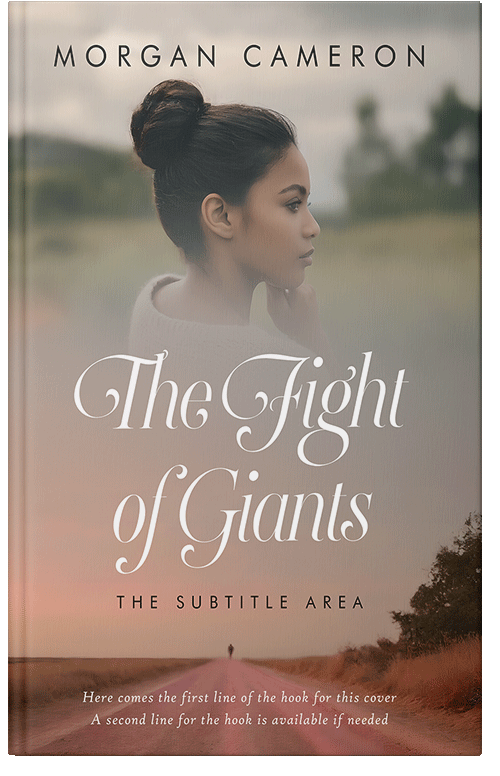 Front view of Premade Romance Book Cover - Del Rio