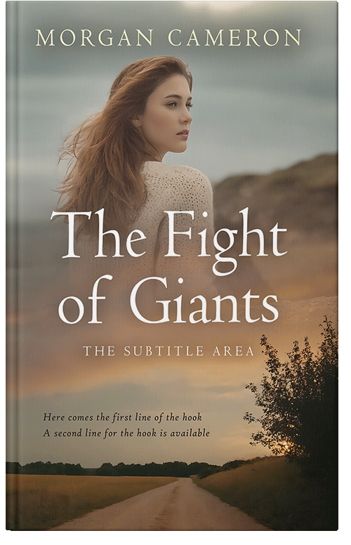 Front view of Premade Romance Book Cover - Arrowtown