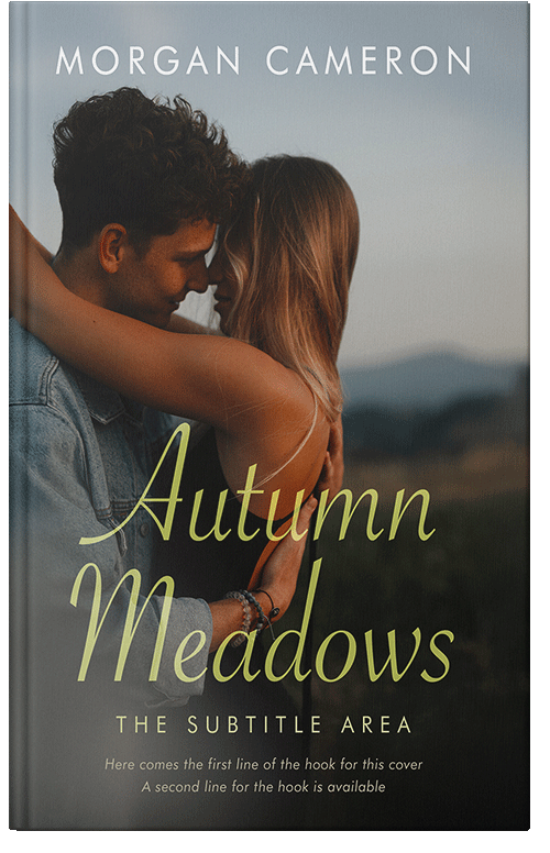 Front view of Premade Romance Book Cover - Dune