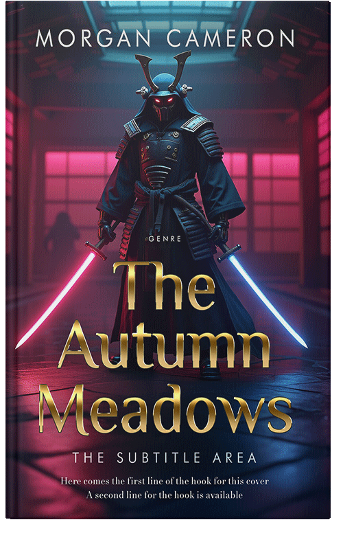 Front view of Steel Gray #33138 - Premade Science Fiction Book Cover