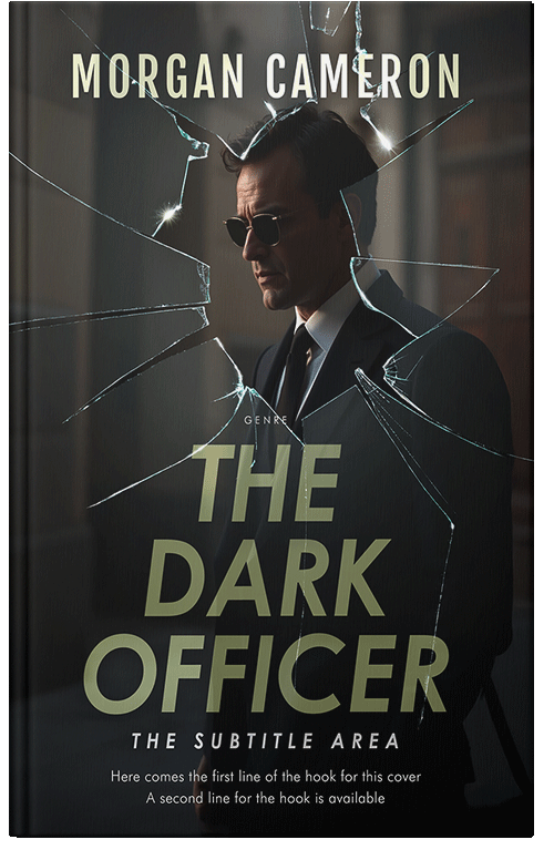 Front view of Premade Mystery & Thriller & Suspense Book Cover - Log Cabin