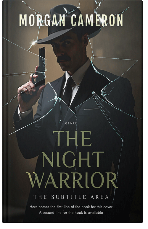 Front view of Heavy Metal #33152 - Premade Mystery & Thriller & Suspense Book Cover