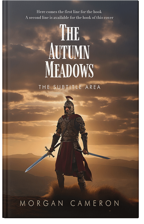 Front view of Mondo #33155 - Premade Fantasy Book Cover