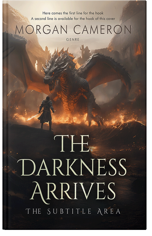 Front view of Cameo #33158 - Premade Fantasy Book Cover