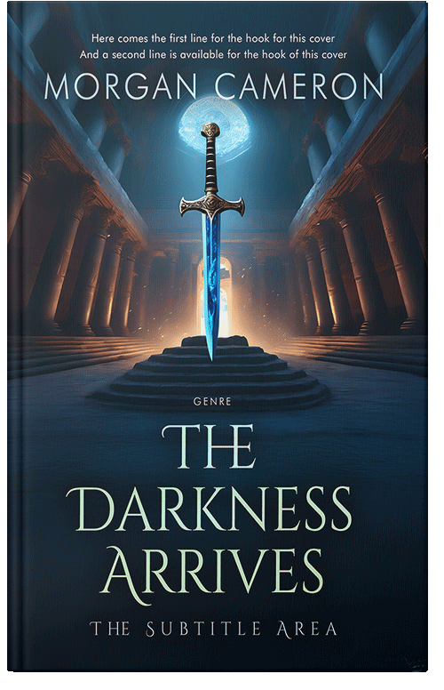 Front view of Big Stone #33160 - Premade Fantasy Book Cover