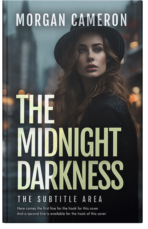 Front view of Shark #33170 - Premade Mystery & Thriller & Suspense Book Cover