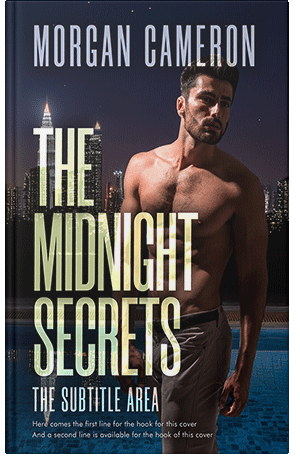 Pre Made Book Cover Soft Amber