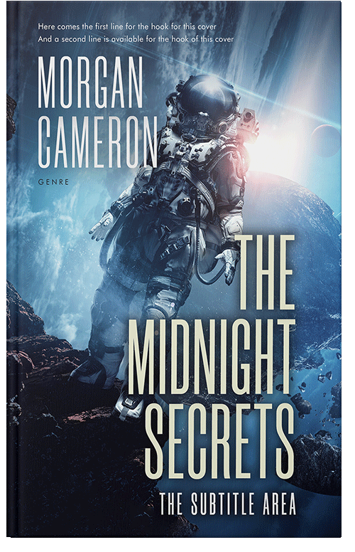 Front view of Big Stone #33181 - Premade Science Fiction Book Cover