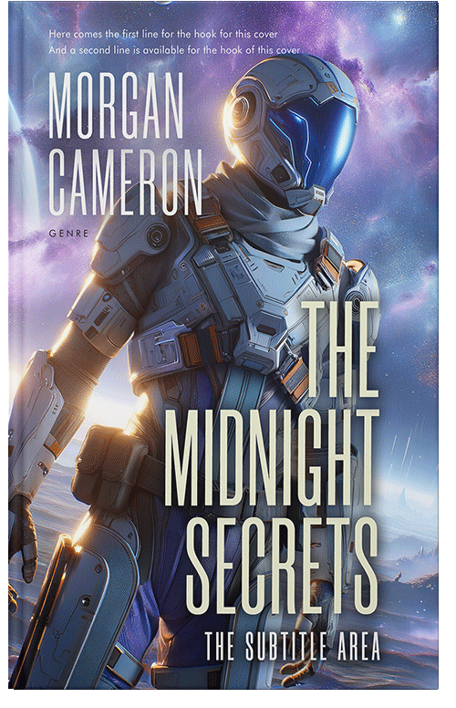 Front view of Gun Powder #33182 - Premade Science Fiction Book Cover