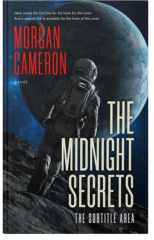 Front view of Bunker #33183 - Premade Science Fiction Book Cover