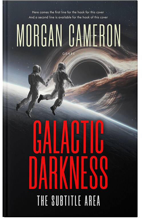 Front view of New York Pink #33184 - Premade Science Fiction Book Cover