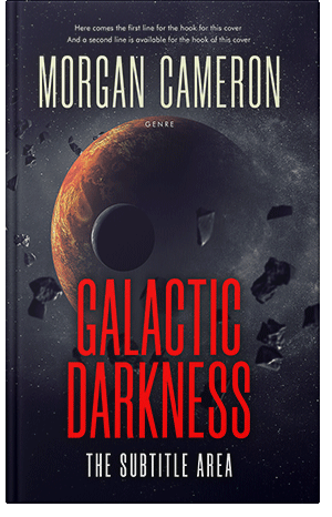 Pre Made Book Cover Mirage