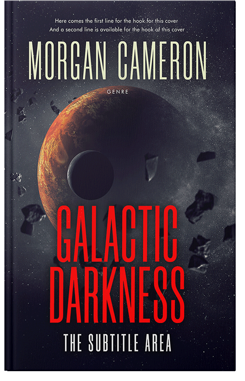 Front view of Mirage #33185 - Premade Apocalyptica Book Cover