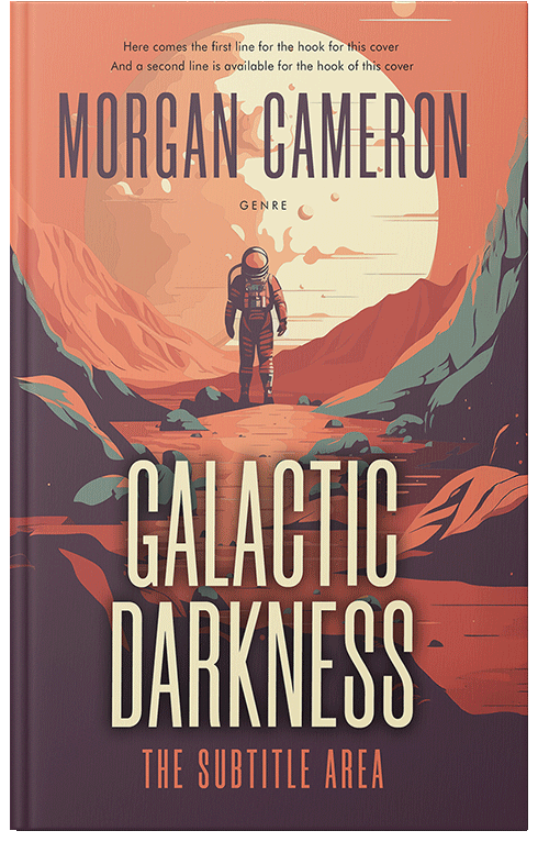 Front view of Matterhorn #33188 - Premade Science Fiction Book Cover