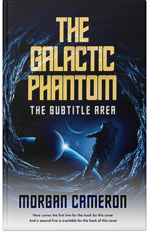 Pre Made Book Cover Black