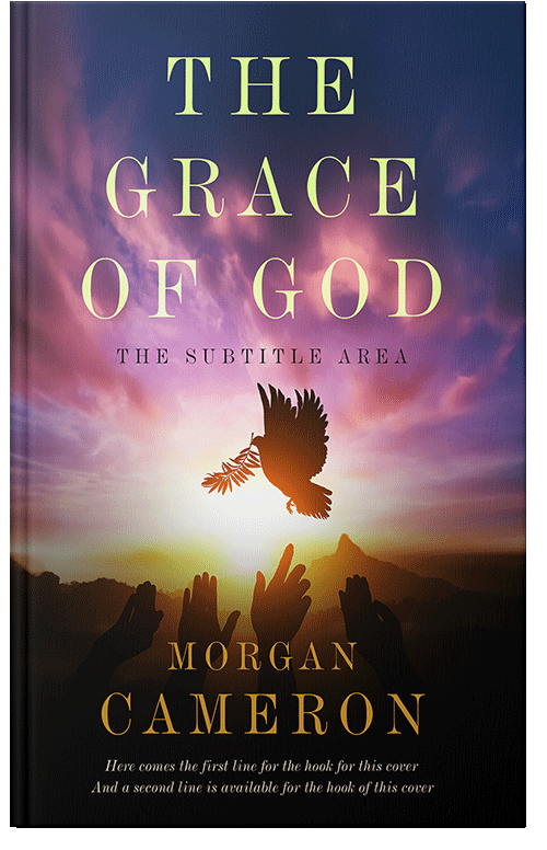 Front view of Eunry #33209 - Premade Religion & Spirituality Book Cover