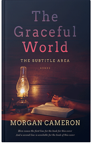 Pre Made Book Cover Mirage