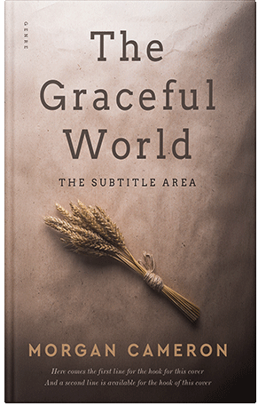 Pre Made Book Cover Sandrift