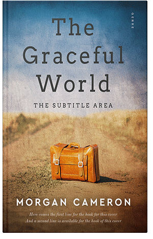 Pre Made Book Cover Gray Nickel