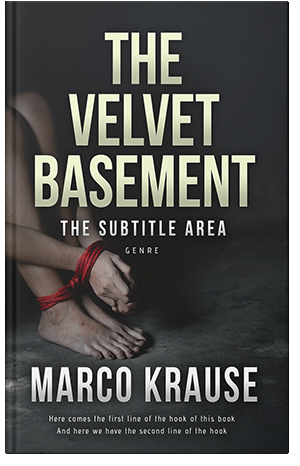 Premade Book Cover Shark
