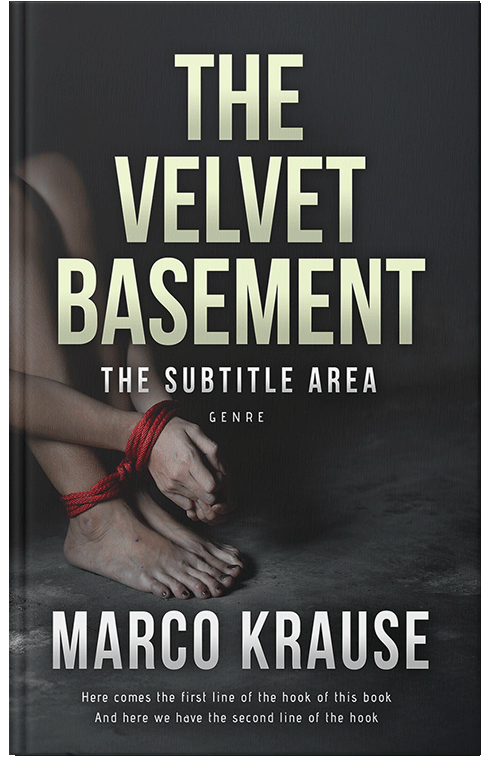 Front view of Premade Mystery & Thriller & Suspense Book Cover - Shark #33252 | BookCoverZone