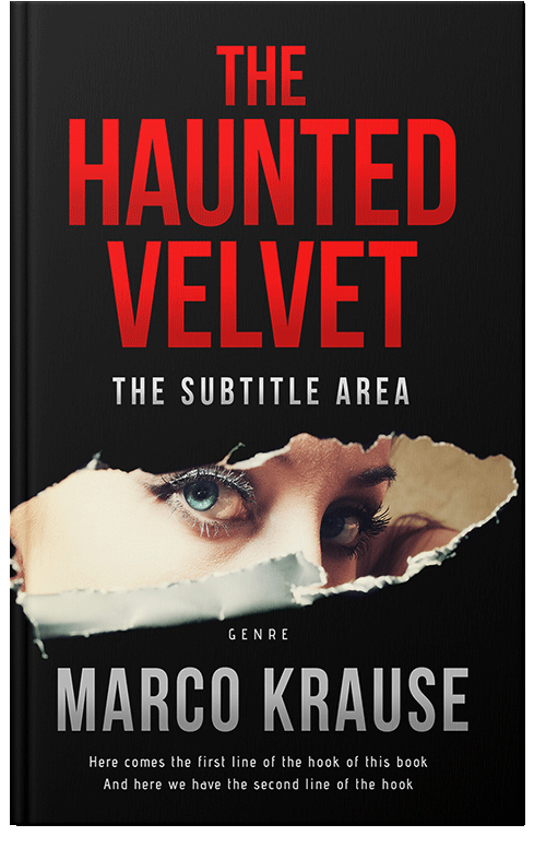 Front view of Cod Gray #33254 - Premade Mystery & Thriller & Suspense Book Cover