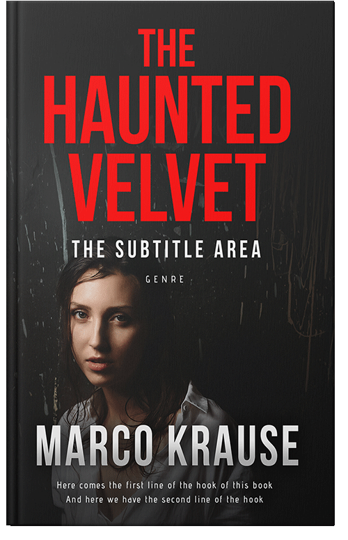 Front view of Cinnabar #33255 - Premade Mystery & Thriller & Suspense Book Cover