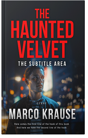 Pre Made Book Cover Mandy