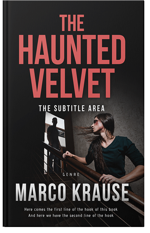 Front view of New York Pink #33257 - Premade Mystery & Thriller & Suspense Book Cover