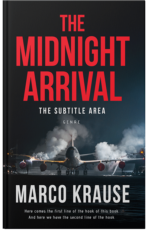 Front view of Bunker #33262 - Premade Mystery & Thriller & Suspense Book Cover