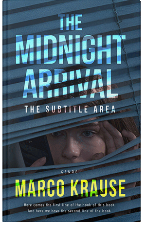 Pre Made Book Cover Pickled Bluewood