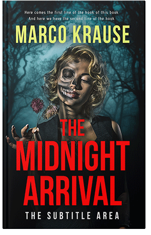 Pre Made Book Cover Cinnabar