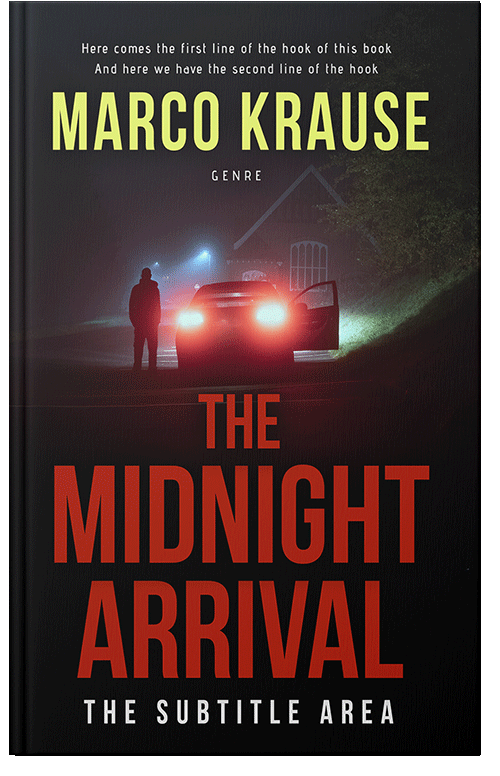 Front view of Mojo #33266 - Premade Mystery & Thriller & Suspense Book Cover
