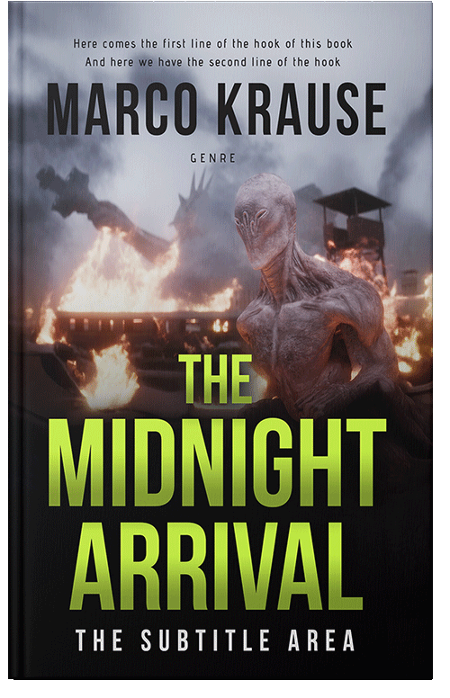 Front view of Deco #33268 - Premade Apocalyptica Book Cover