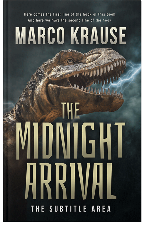 Front view of Coral Reef #33271 - Premade Action & Adventure Book Cover